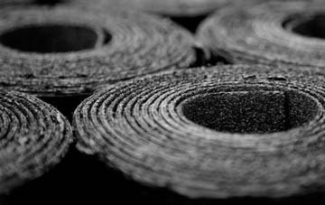 Llanelwedd bitumen roof disadvantages